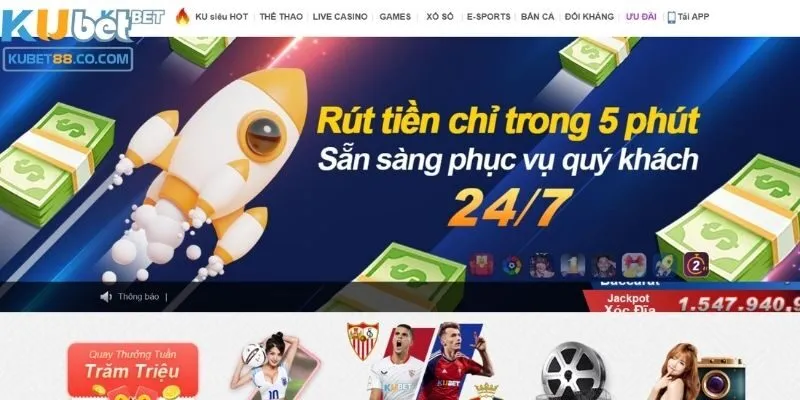 Các điều kiện cần thiết để rút tiền Kubet88